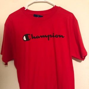 *NEW* Red Champion Short Sleeve